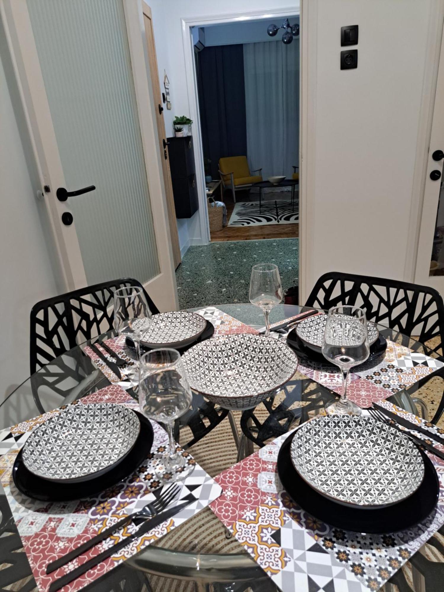 Stylish City Center Apartment Széresz Kültér fotó